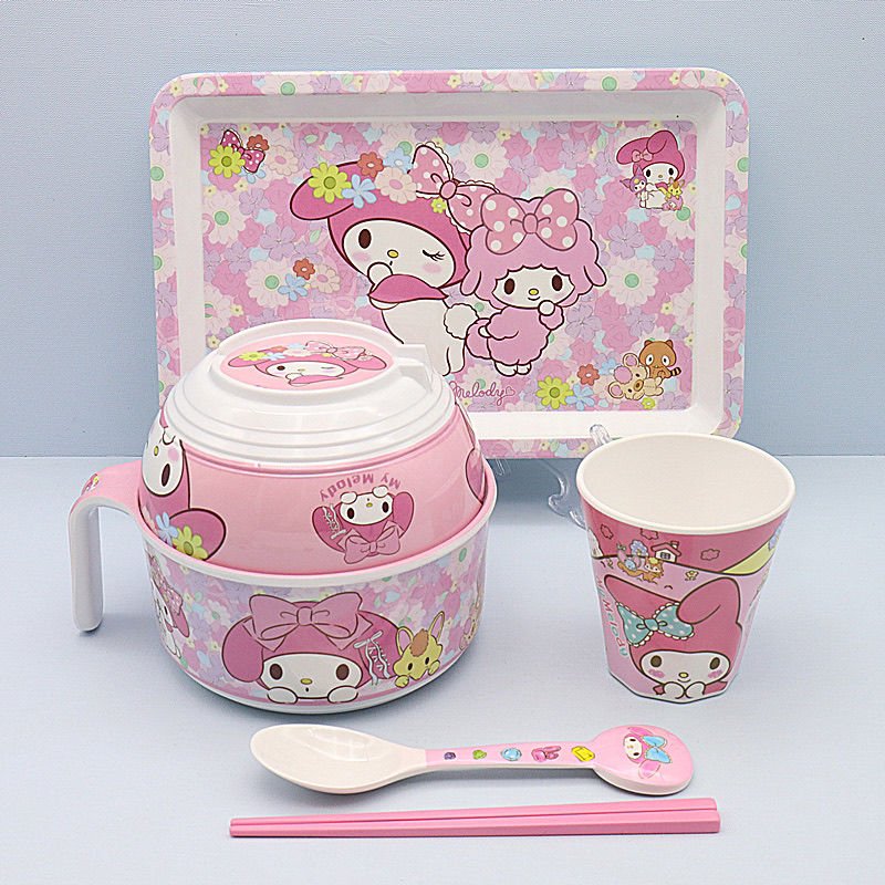 Hello Kitty and Friends Melamine Dining Set – Toki Finds