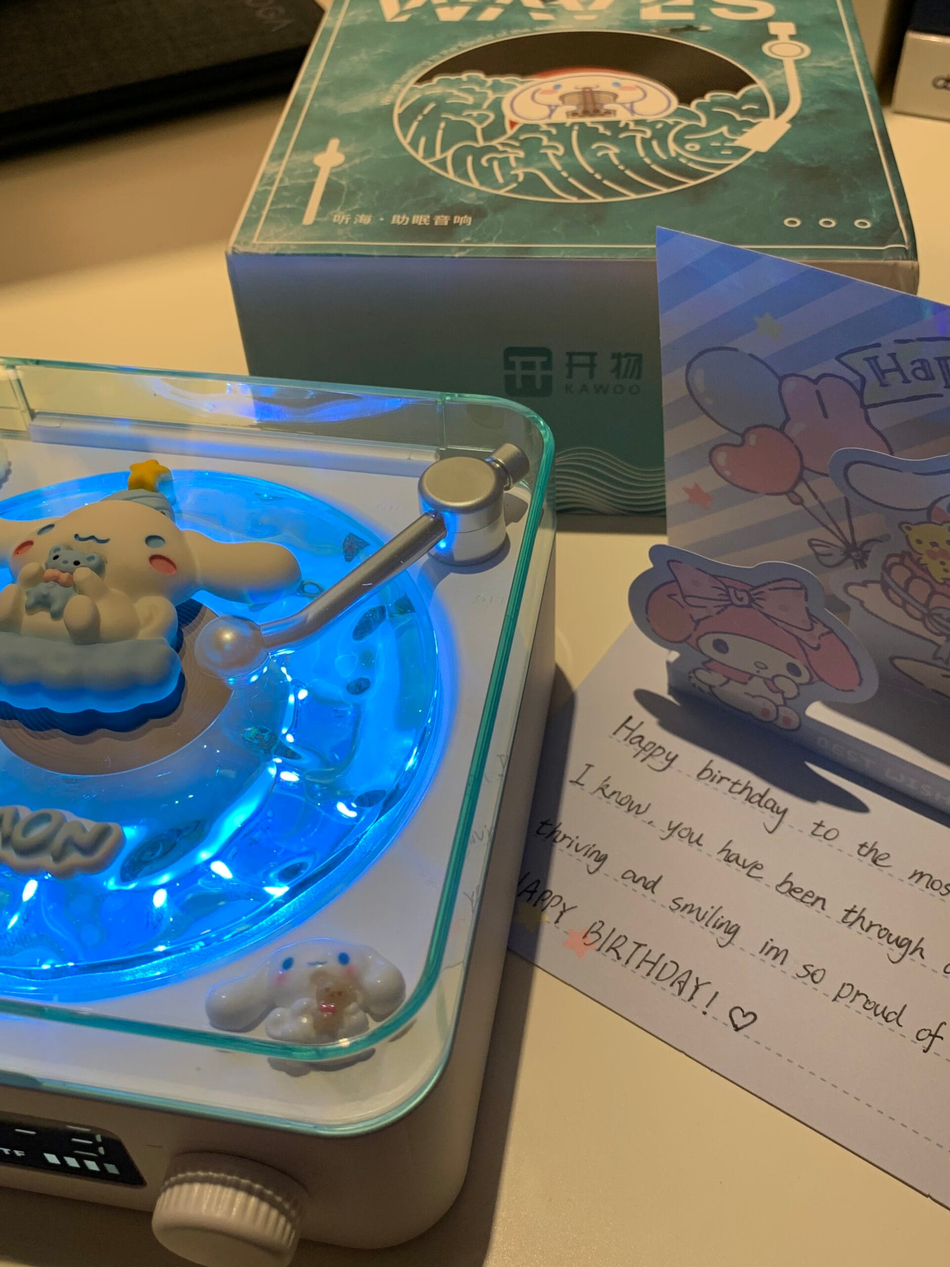 Tokifinds Cinnamonroll wave speaker review